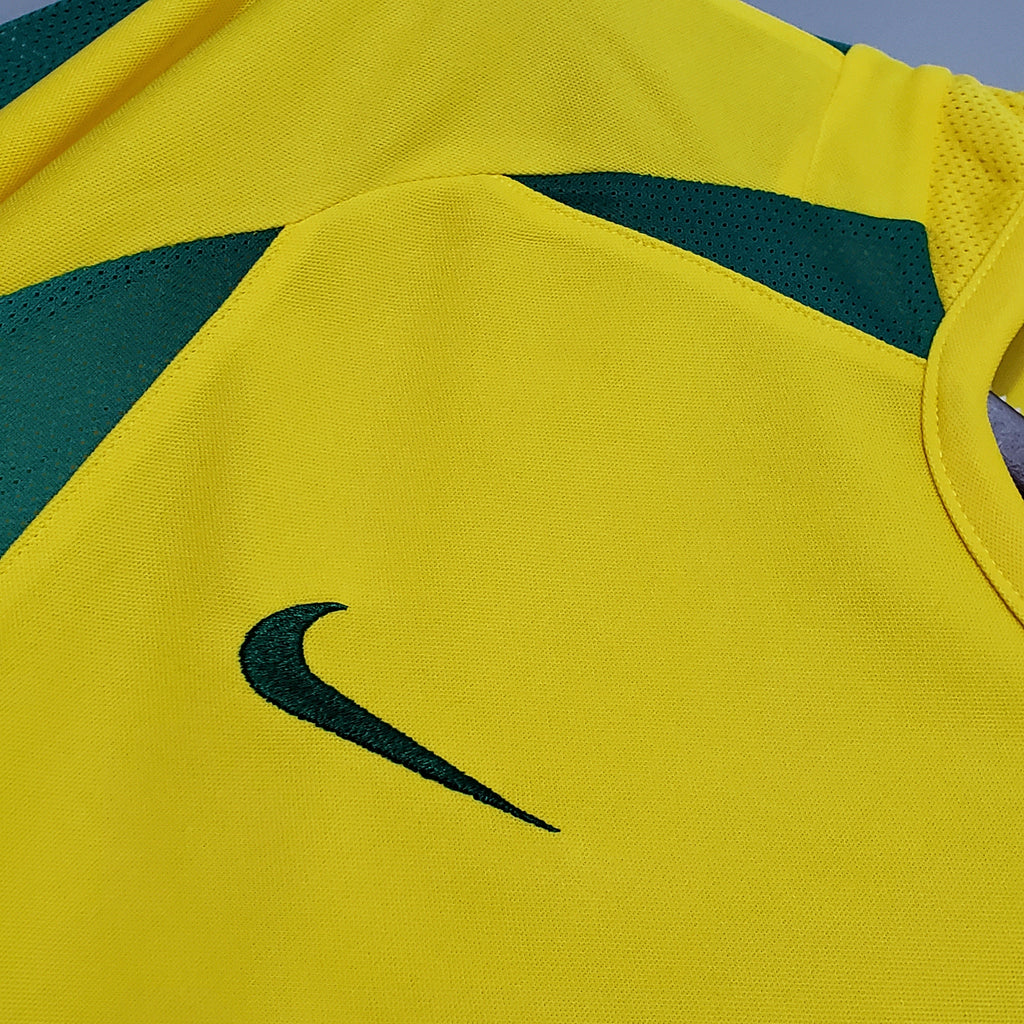 Classic Shirtss Brazil 2002 Home Jersey