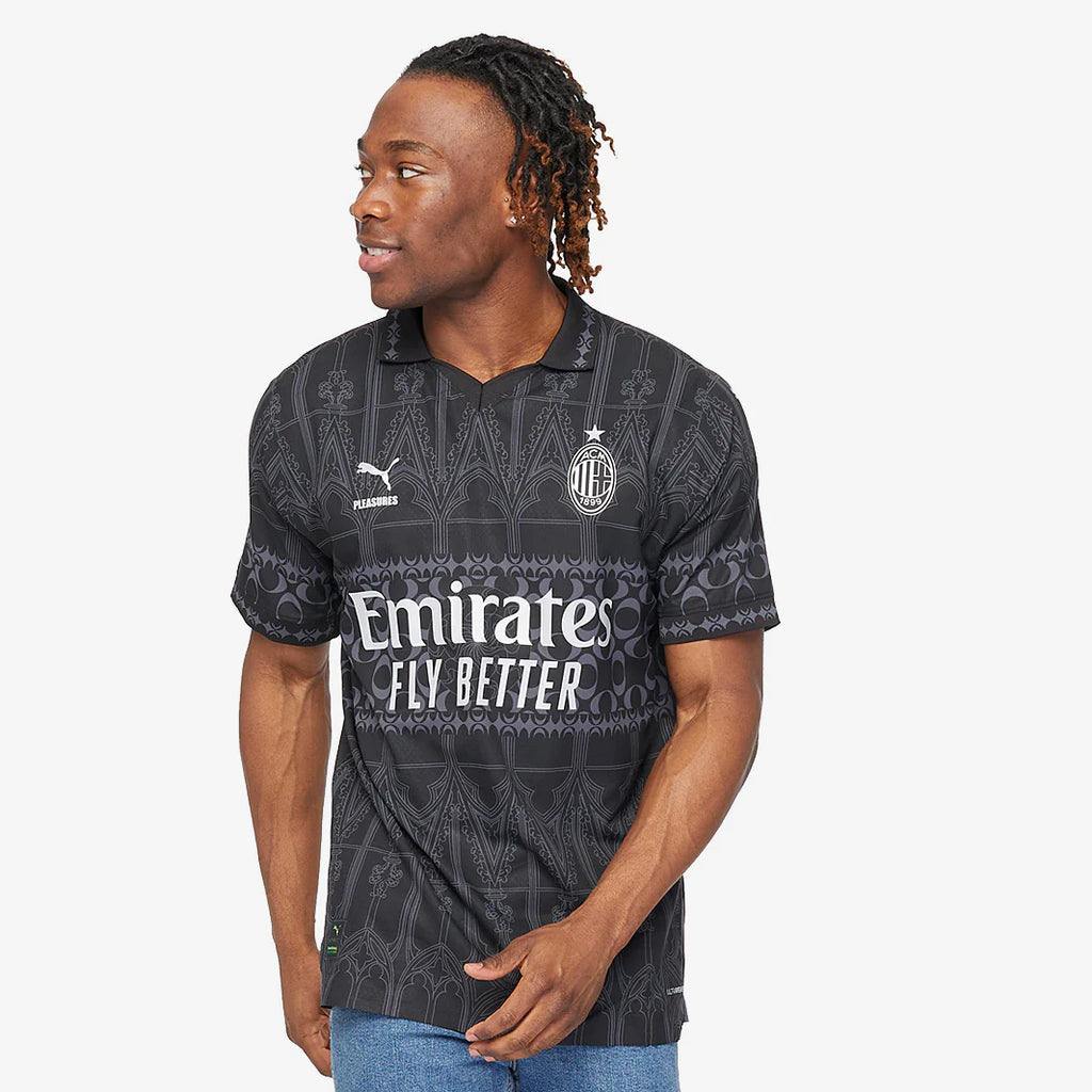 Puma AC Milan x Pleasures 23/24 Authentic Shirt