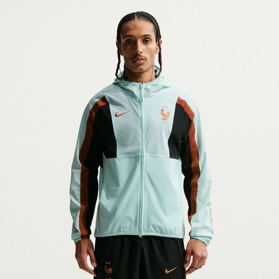 Nike France Track Top Dri-FIT Energy Woven WM 2026 Green/Black/Gold