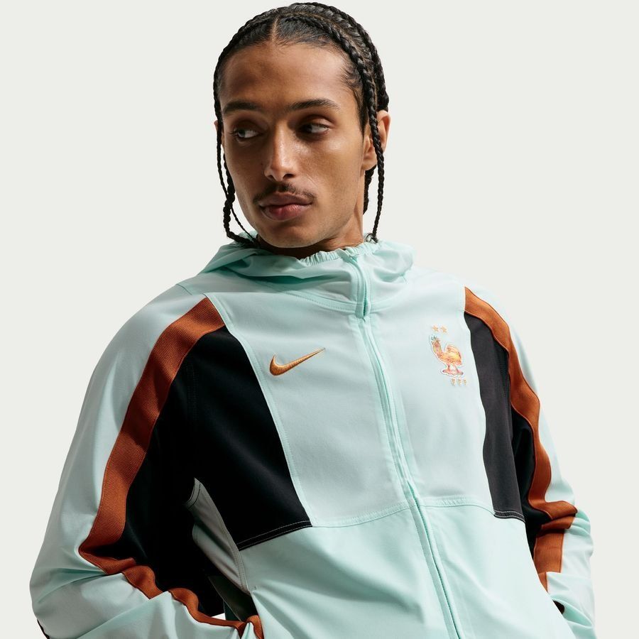 Nike France Track Top Dri-FIT Energy Woven WM 2026 Green/Black/Gold