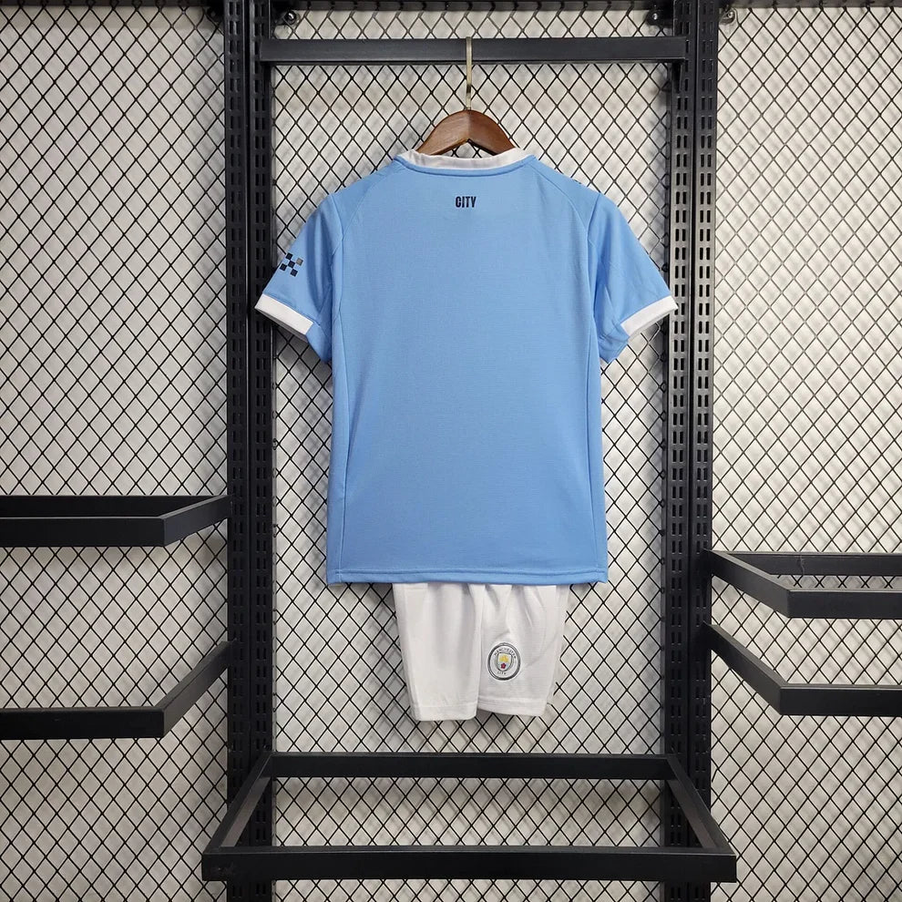 Classic Shirtss Man City 2025 Home Jersey Kids