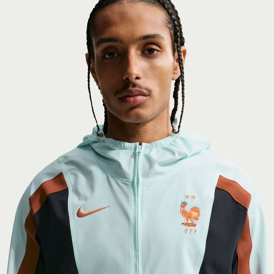 Nike France Track Top Dri-FIT Energy Woven WM 2026 Green/Black/Gold