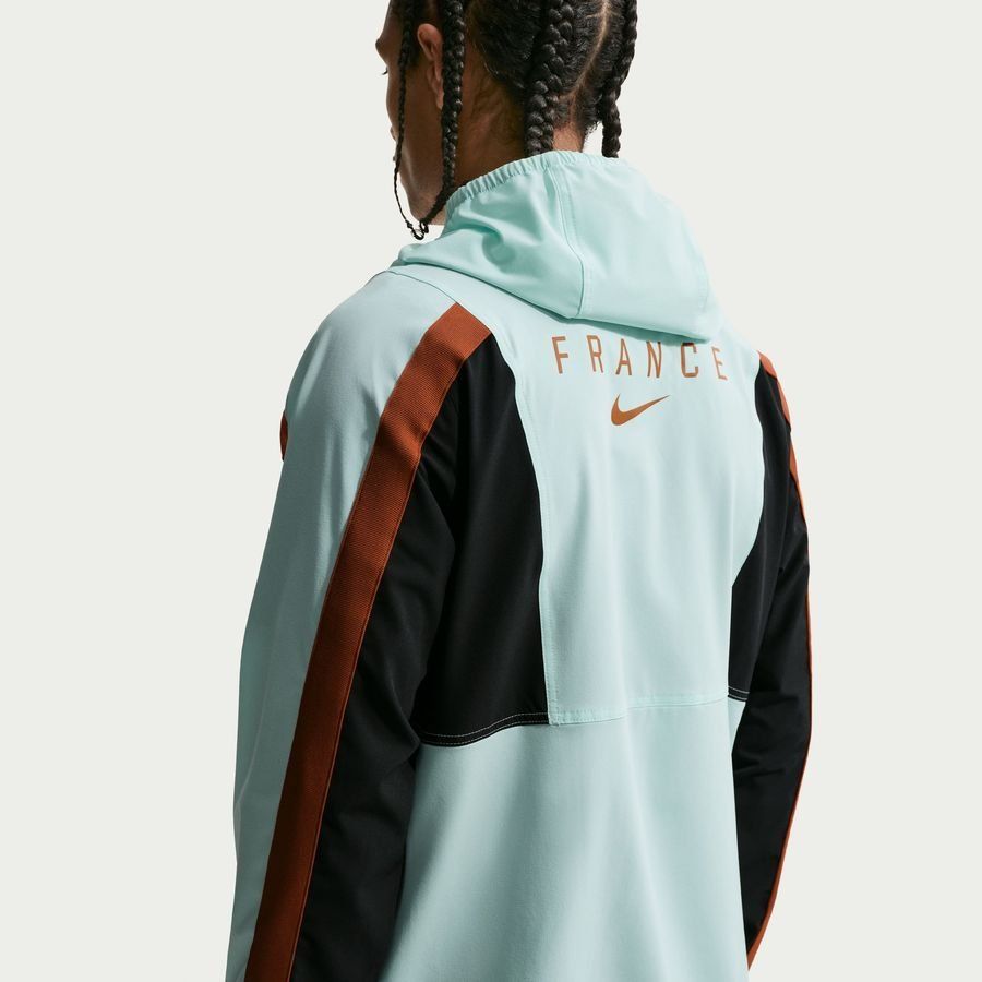 Nike France Track Top Dri-FIT Energy Woven WM 2026 Green/Black/Gold