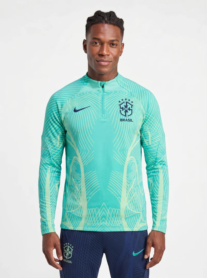 Classic Shirtss Brazil Tracksuit 2026 Dark Blue Green