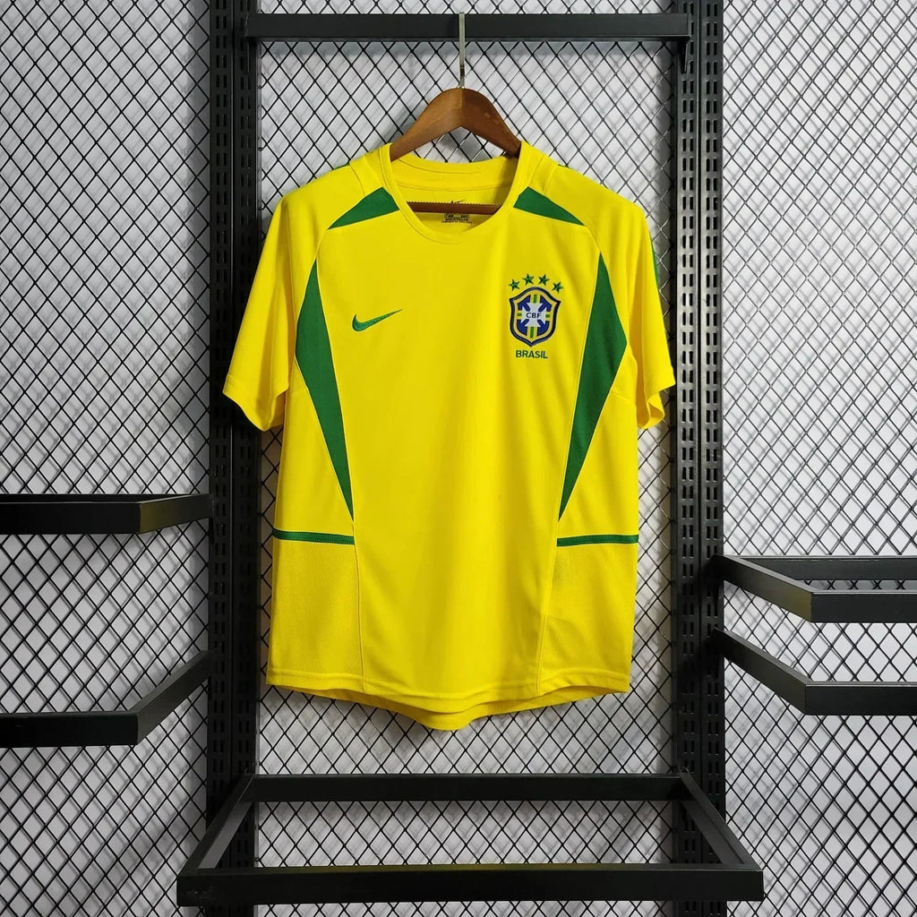Classic Shirtss Brazil 2002 Home Jersey