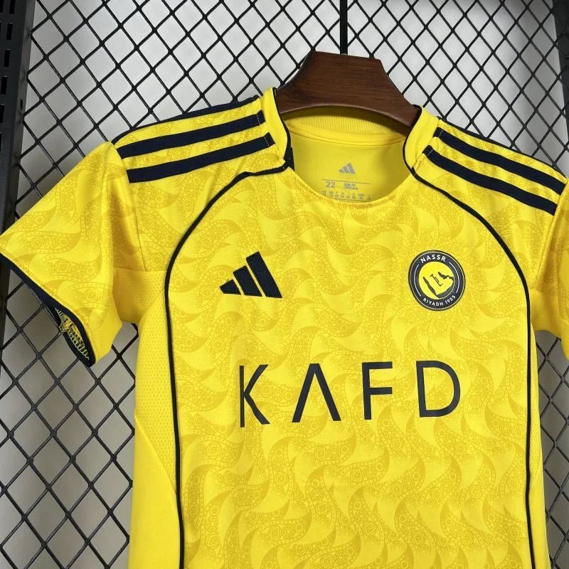 JerseyDept Al-Nassr 2025 Home Jersey Kids