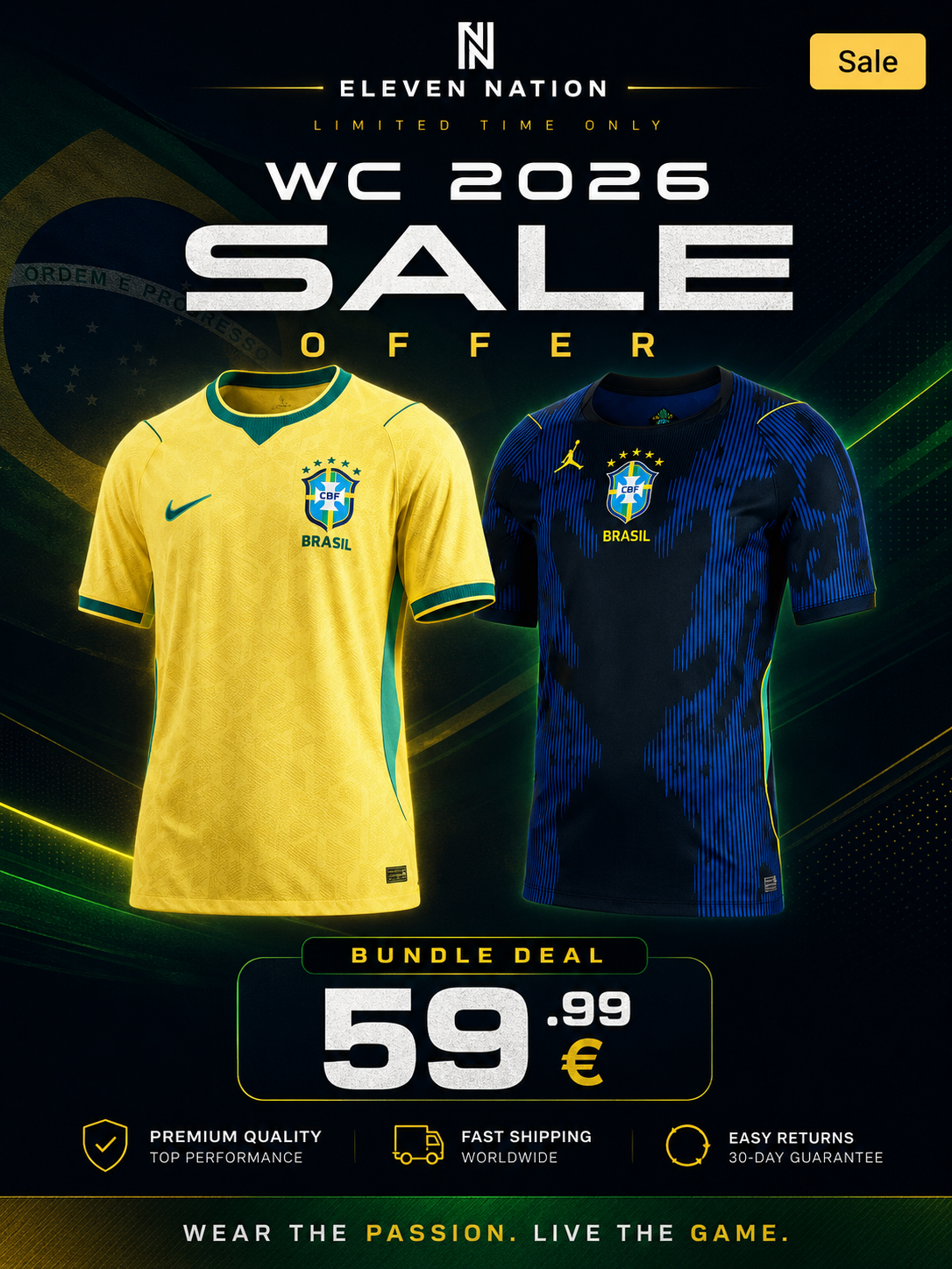 BRAZIL WC 2026 SALE OFFER