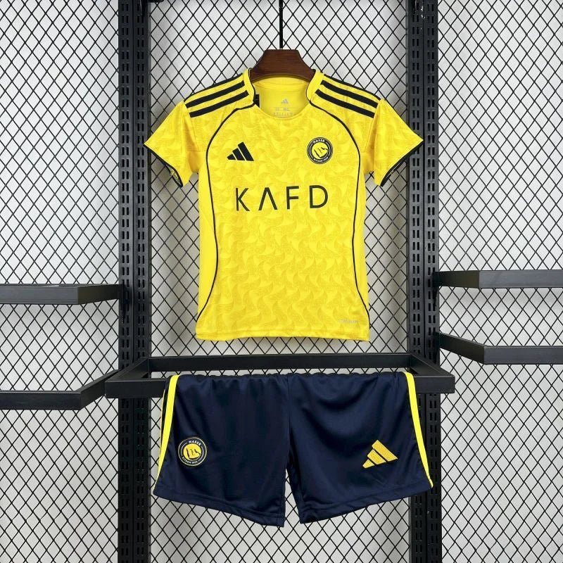 JerseyDept Al-Nassr 2025 Home Jersey Kids