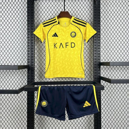JerseyDept Al-Nassr 2025 Home Jersey Kids