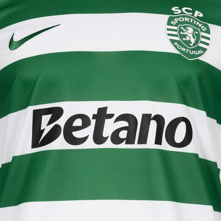 Sporting Portugal 2025-2026 Away Jersey Nike Black