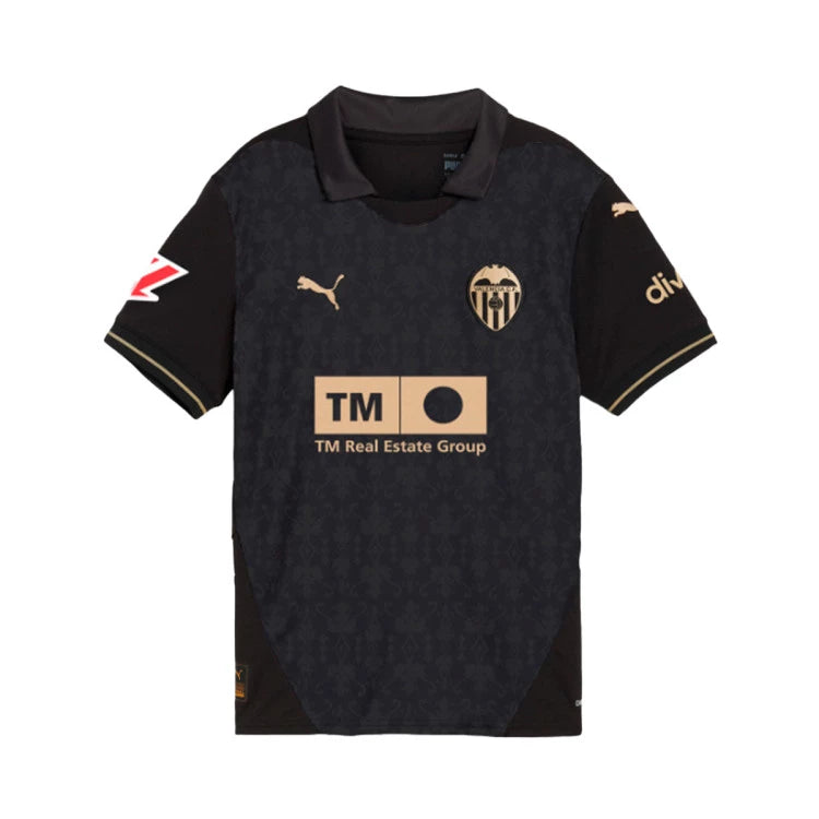 Puma Valencia CF 2024-2025 Away Jersey Black