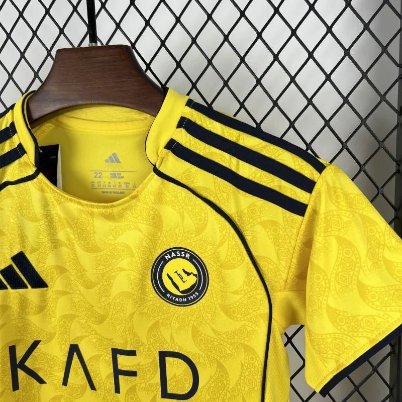 JerseyDept Al-Nassr 2025 Home Jersey Kids