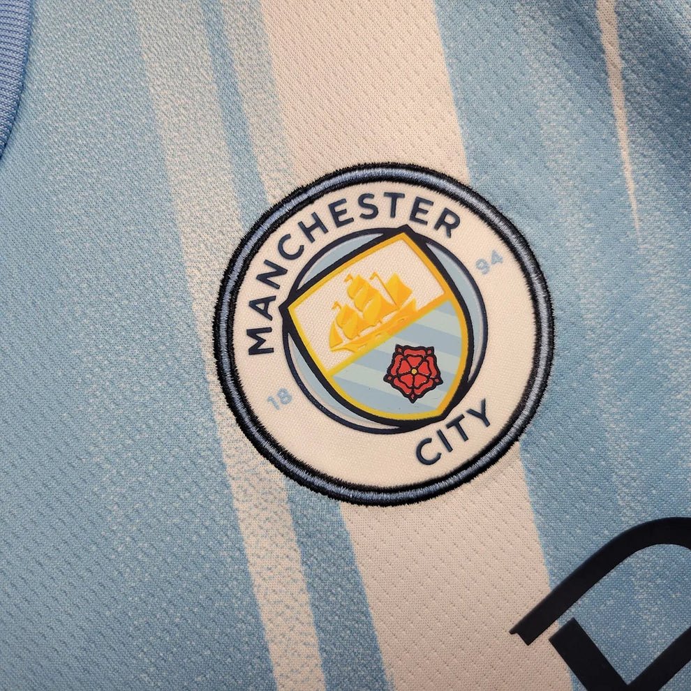 Classic Shirtss Man City 2025 Home Jersey Kids