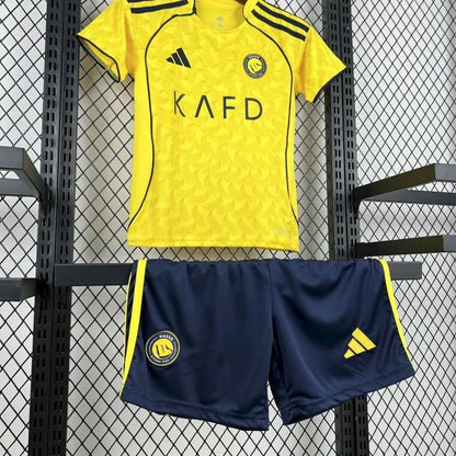 JerseyDept Al-Nassr 2025 Home Jersey Kids