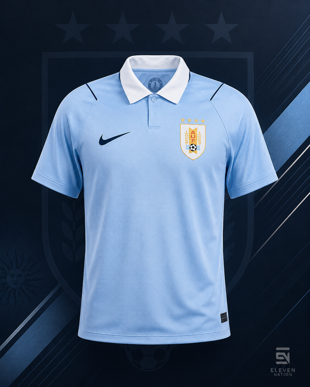 URUGUAY 26 HOME JERSEY