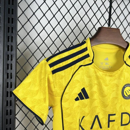 JerseyDept Al-Nassr 2025 Home Jersey Kids