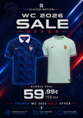 FRANCE WC 2026 SALE OFFER