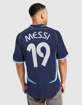 adidas Argentina 2006 Messi Away Soccer Jersey Blue