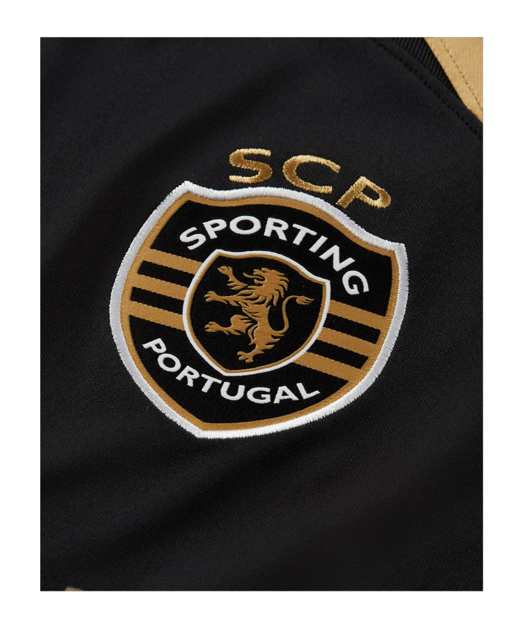 Nike Sporting Lisbon X CR7 Jersey 2023/2024 Black Gold F010