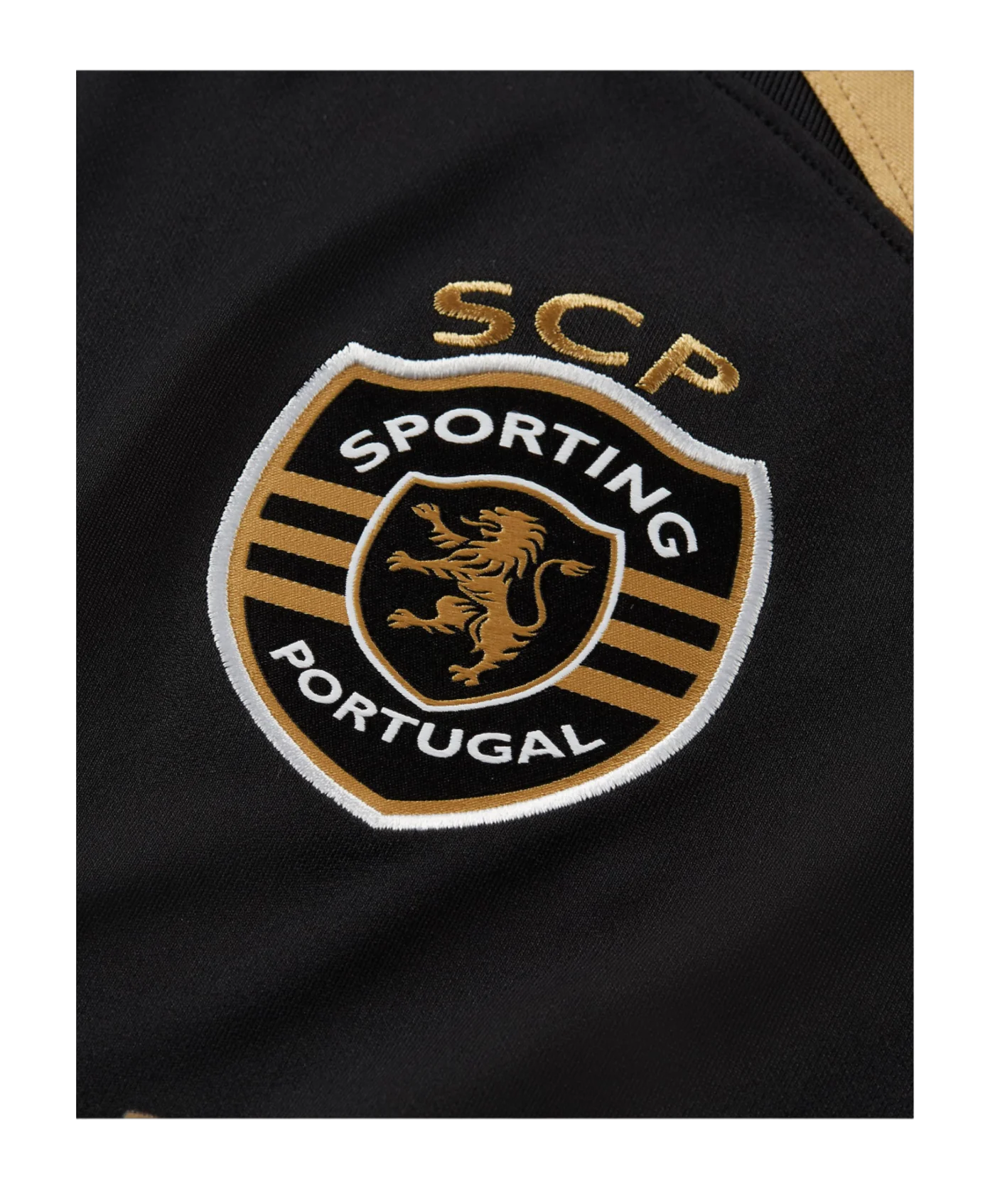 Nike Sporting Lisbon X CR7 Jersey 2023/2024 Black Gold F010