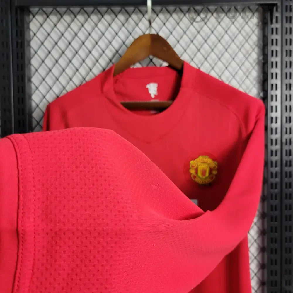 Classic Shirtss Manchester United 07/08 Home Long Sleeve Jersey