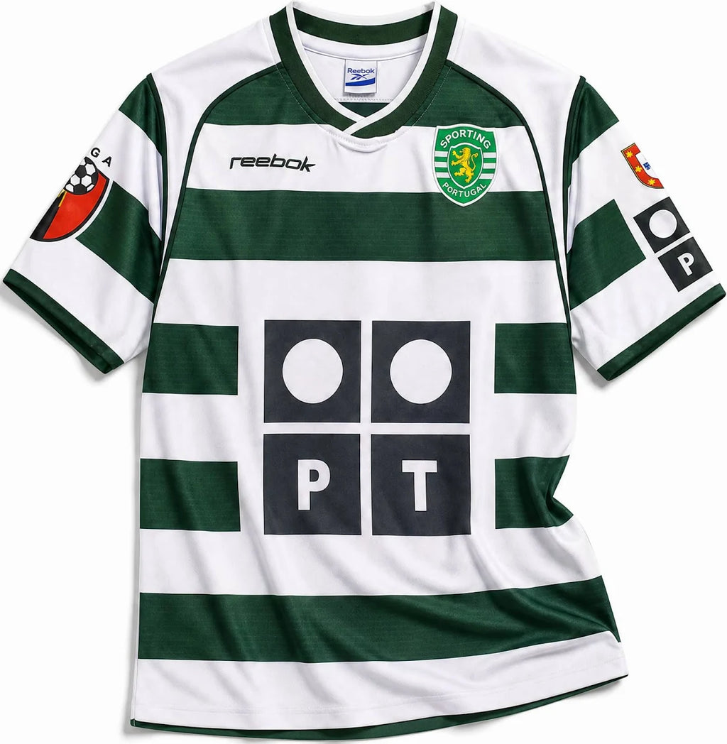 Cristiano Ronaldo CR7 Sporting Lisbon Home Jersey 2003