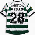Cristiano Ronaldo CR7 Sporting Lisbon Home Jersey 2003