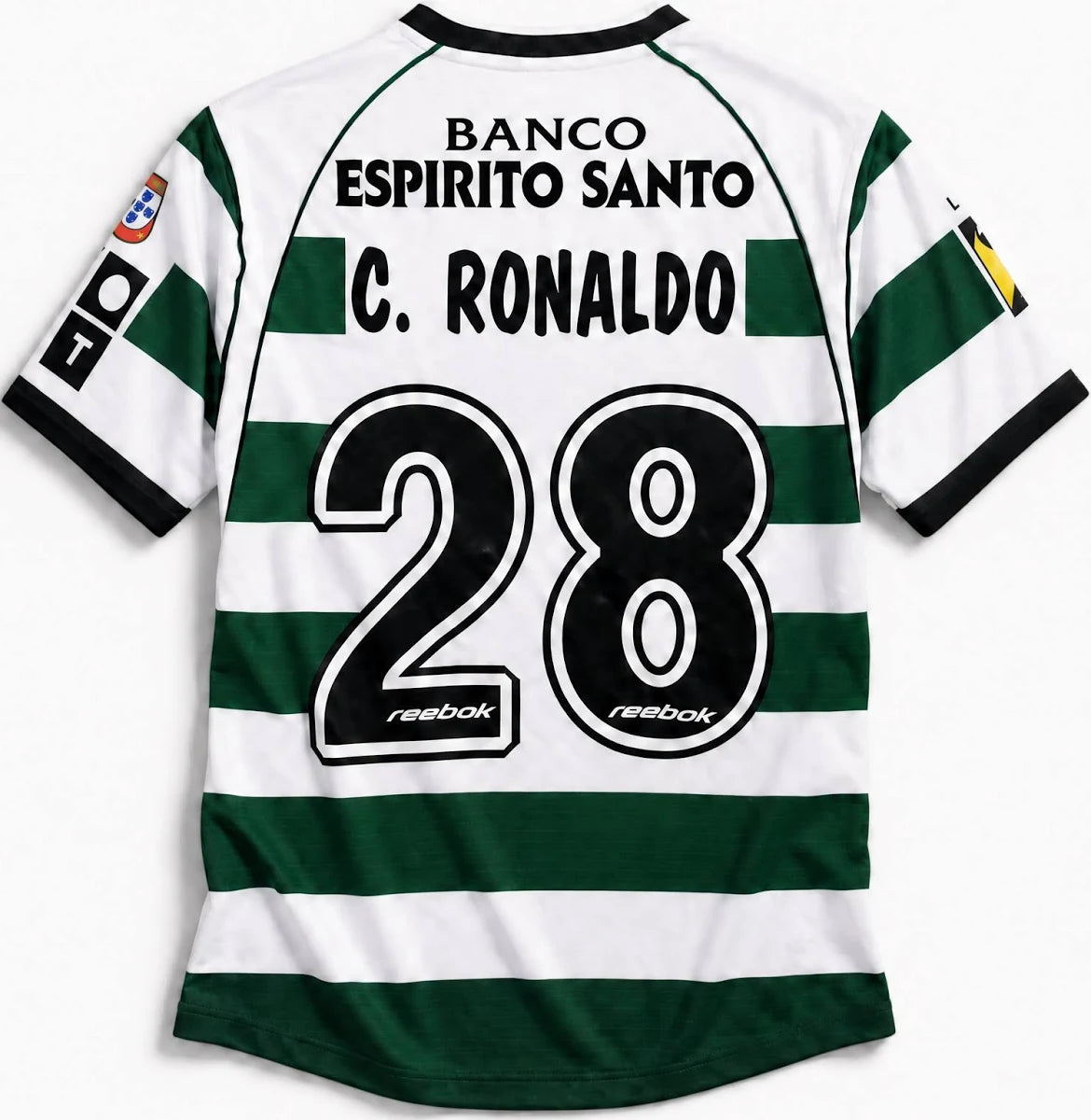 Cristiano Ronaldo CR7 Sporting Lisbon Home Jersey 2003
